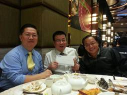 四天密集式上堂培訓，當然要致送感謝信予海德堡及Polar全體人員啦！