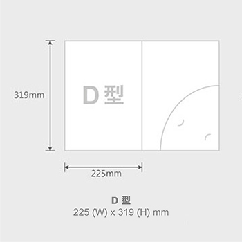 彩色紙FOLDER刀模 D