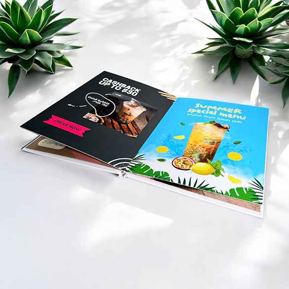 蝴蝶精裝硬皮書 (餐牌/相冊)