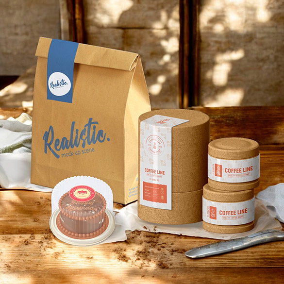 Our circular paper bag sealing stickers (food labels) feature your company logo and promotional slogans on the surface. 