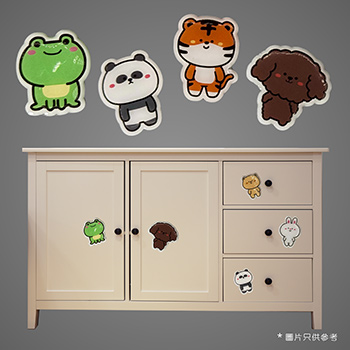 水晶滴膠貼應用