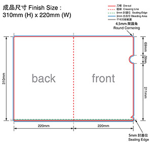 Die-cut Representation PP01