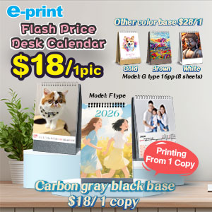 Flash Price $18 Desk Calendar Offer