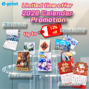Up to 12% off!  Limited-Time offer for calendars