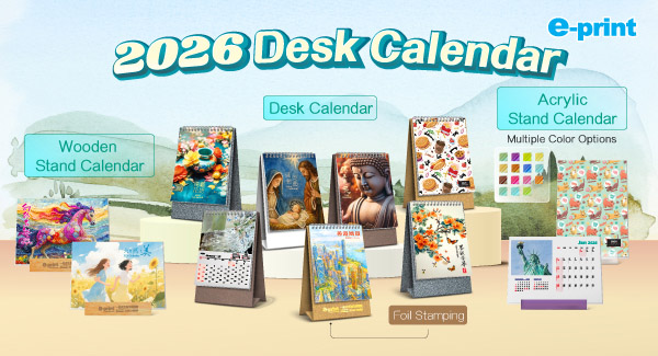 insert card desk calendar